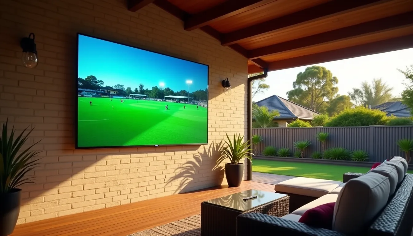 Can You Install a TV Outdoors? Melbourne Outdoor TV Guide