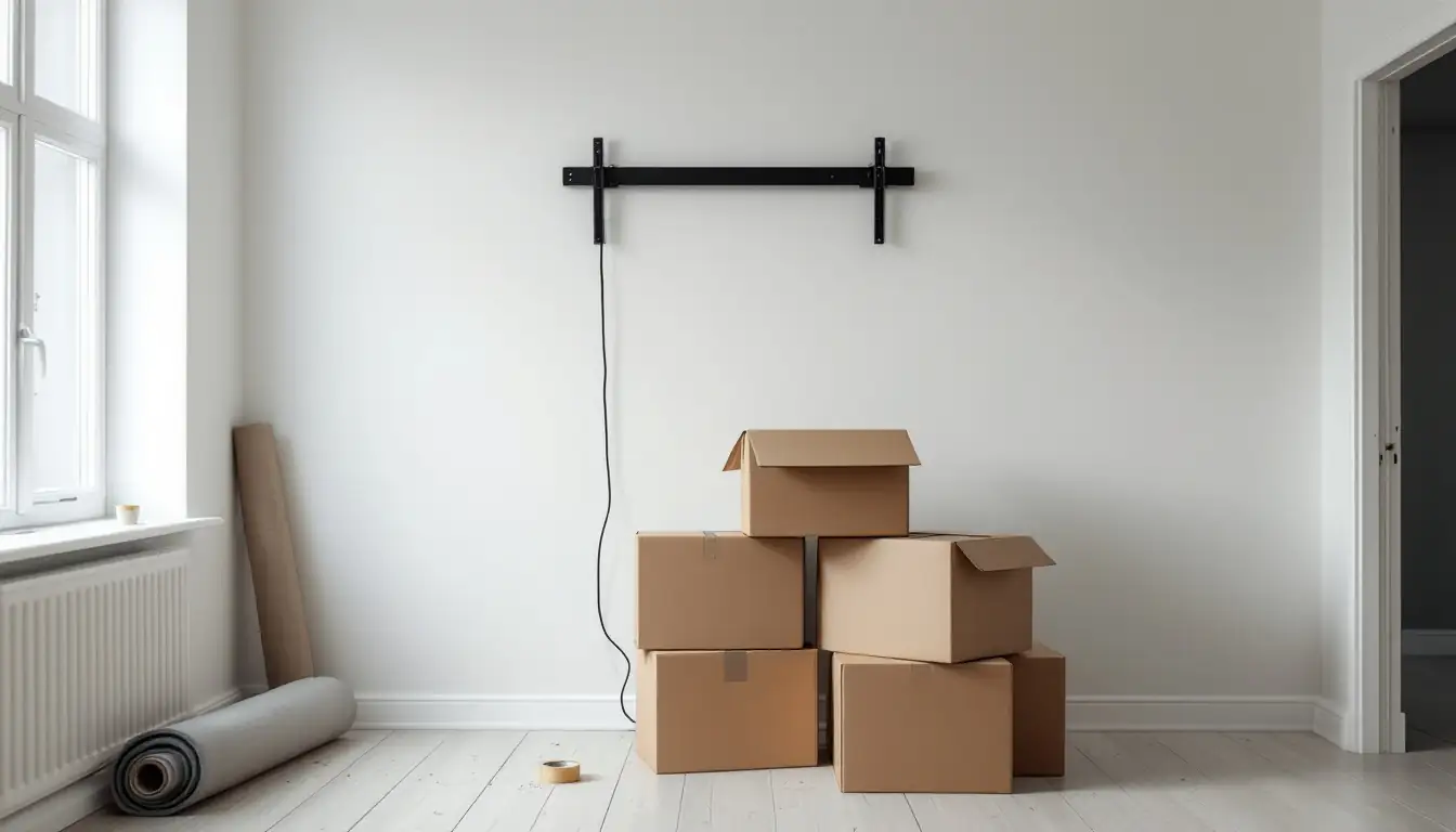 Moving House With a Wall-Mounted TV