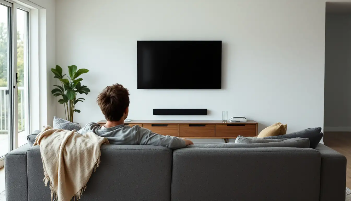 How Far Should You Sit From a Wall-Mounted TV?