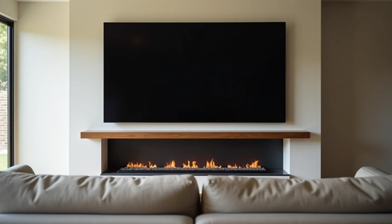 Can You Mount a TV Above a Fireplace?
