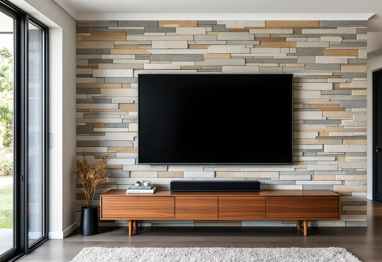 Mounting a TV on a Tiled, Stone or Feature Wall